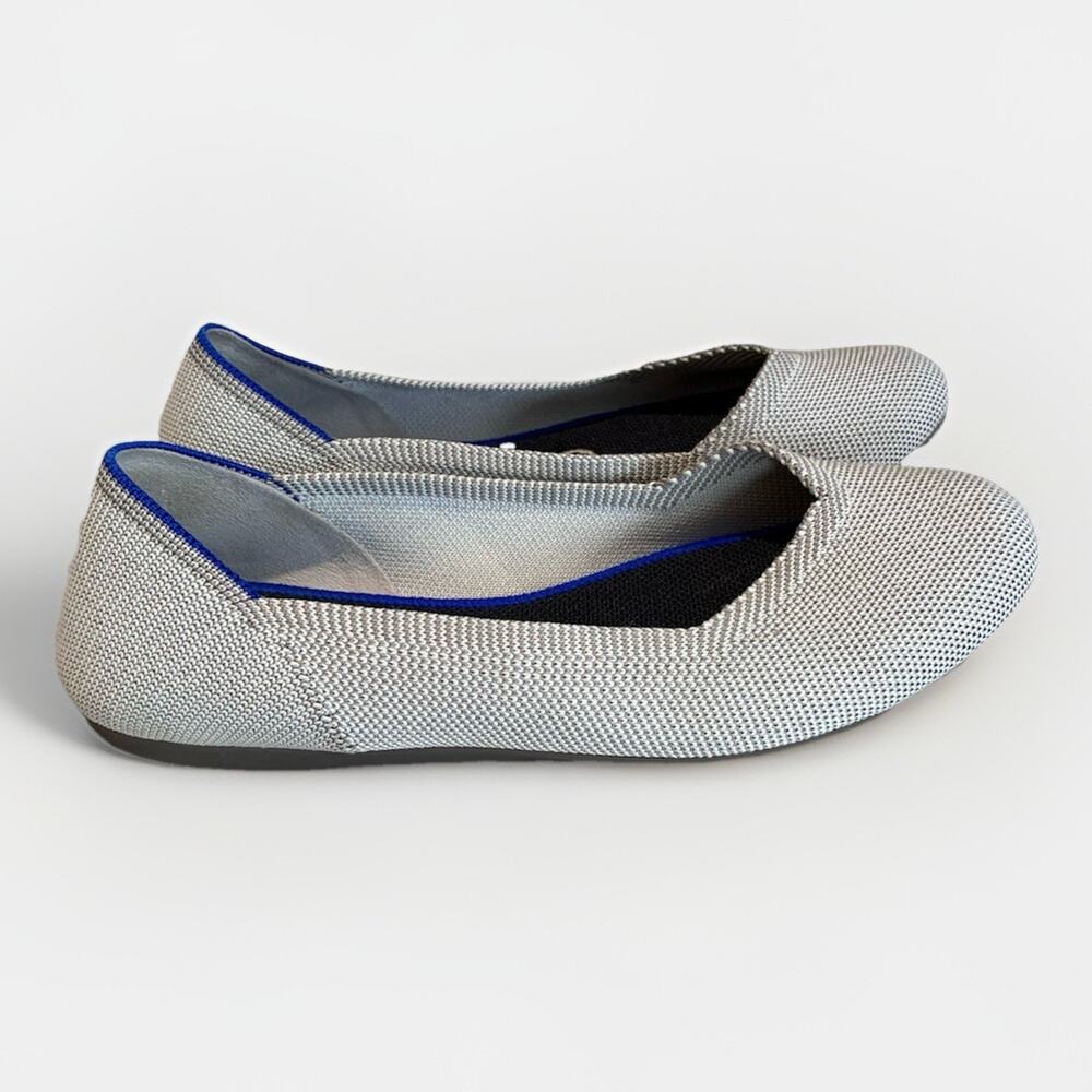 Rothy's The Flat Gray Shoes Flats Women's Size 6.5